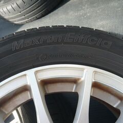 【溝高】Maxrun Efficia 175/65R14 2022年　アルミホイール　４本の画像