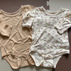 肌着ロンパース70サイズ×2
