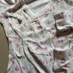 新生児短着×2長着×1の画像