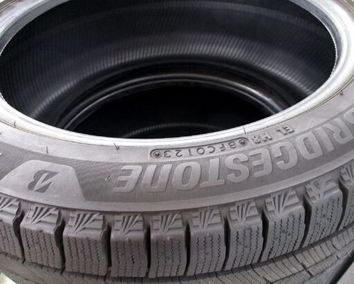 BRIDGESTONE VRX3 2023年製 225/45R17 91Q スタッドレスタイヤ 4本セット 札幌市北区屯田 来店引取り