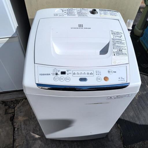 TOSHIBA\n\n東芝電気洗濯機\n\nAW-42ML 2013年製