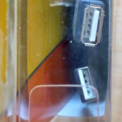 【配送可】新品未使用 エレコム(ELECOM) USB延長ケーブル A-Aメスタイプ 1m ブラックの画像