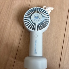 サンリオ　シナモロール　ハンディーファンの画像