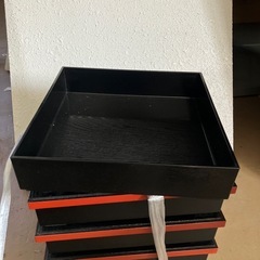 新品未使用　弁当箱　松花堂弁当の画像