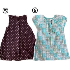 女の子　子供服　120 まとめ売り　BeBe ブランド服ありの画像