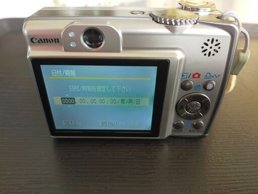美品 Canon デジカメ PowerShot A560 単3電池2本で使用可能