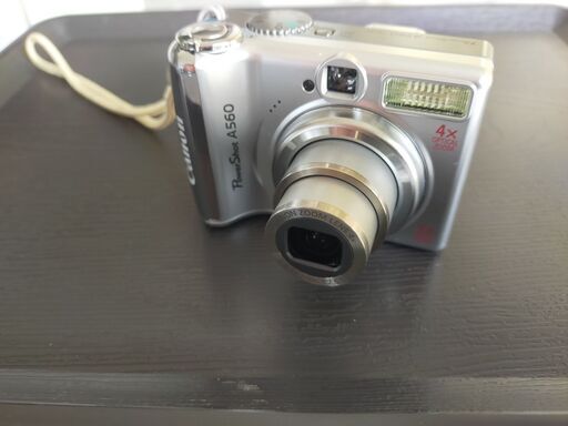 美品 Canon デジカメ PowerShot A560 単3電池2本で使用可能