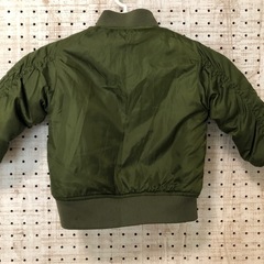 裏起毛 あったかいリバーシブルジャンパーの画像