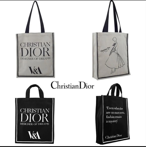 クリスチャンディオール Dior V\u0026A 美術館 トートバッグ