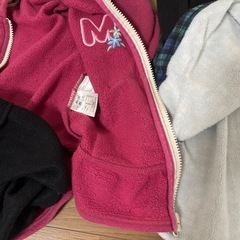 女の子　裏起毛洋服セットの画像