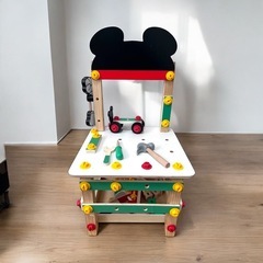 ✨廃盤商品✨トイザらス限定　ミッキーマウス一緒にDIY工具　おもちゃ