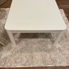 リバーシブル こたつ テーブル ７５×７５の画像
