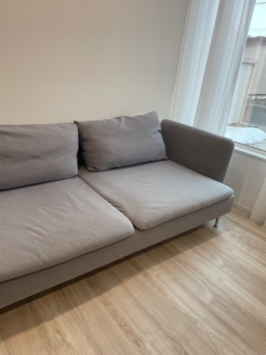 IKEAイケア　ソーデルハムン　グレー