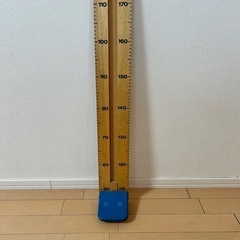 レトロ 木製 身長計