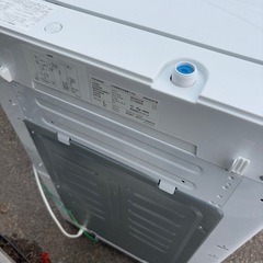 極美品 ツインバード 5.5Kg 全自動洗濯機 WM-ED55 2023年製 簡易乾燥の画像