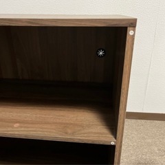 ニトリ 棚 値下げ不可の画像