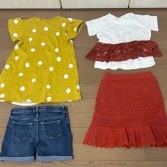 女の子　半袖洋服セットの画像