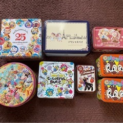 ディズニー、ユニバ、FUJIYA　空き缶