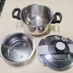 【愛品館 市原店】※使用品※T-fal クリプソ プルミエ圧力鍋4.5Lの画像