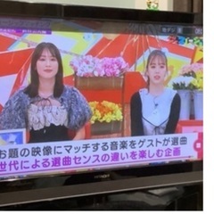 値下げ！　HITACHI 42インチテレビ　　