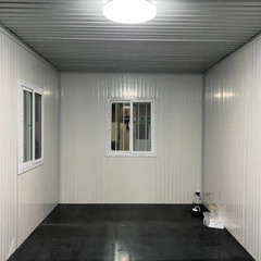 建築確認不要で2階建！18㎡×2棟分 現地組立式 ユニットハウス コンテナハウス プレハブハウス 兵庫から全国OKの画像