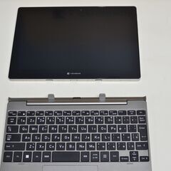 中古良品ノートパソコン Windows11+office SSD64GB 東芝 dynabook P1K0PPTG Celeron-N4020/メモリ4GB/10.1インチ/無線/WEBカメラの画像