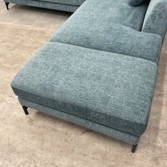 KB-40【新入荷　絶対満足価格】ユーロコンフォート　フローレンス　カウチソファ3点セット　ブルー系 KB-40【新入荷 絶対満足価格】ユーロコンフォート フローレンス カウチ