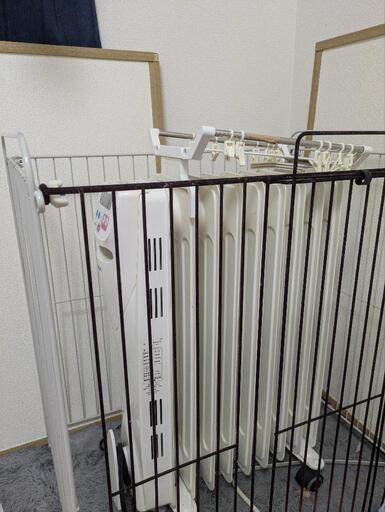 オイルヒーターとゲート