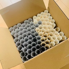 トイレットペーパーの芯172本の画像