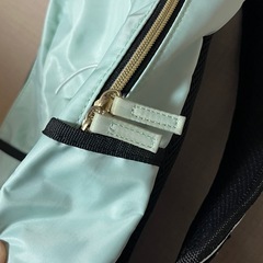 リュックサック 猫 パステルグリーンの画像