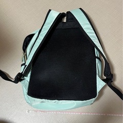 リュックサック 猫 パステルグリーンの画像