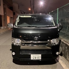トヨタハイエース　投稿方法間違っており連絡いただいた方すいません。