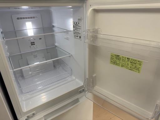 美原店 2ドア冷蔵庫 152L 2021年製 SHARP SJ-D15G-W 
