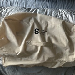 無印良品　Extra volume Sサイズ グレー羽毛掛け布団-2層式の画像