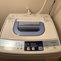 取引先決定　日立　洗濯機　　5kgの画像
