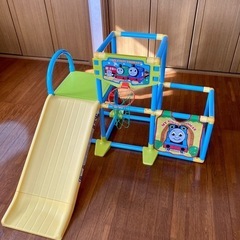 トーマス 折りたたみ ジャングルジム 遊具 すべり台