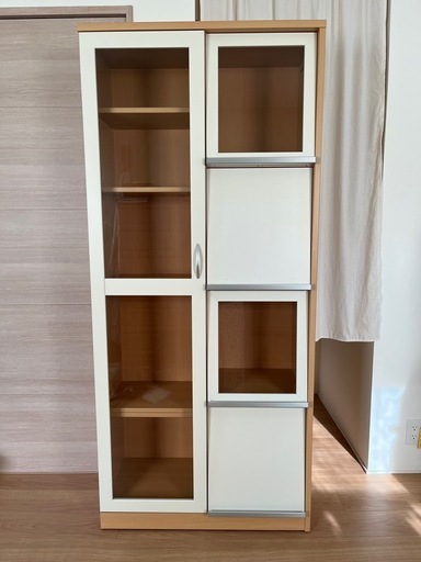 大型収納家具ナチュラル180㎝