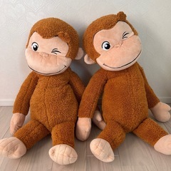【新品】おさるのジョージ スーパーラージぬいぐるみ ふんわりve...