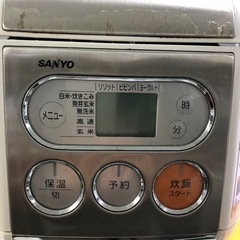 NO：3320 SANYOジャー炊飯器‼️   超お買い得の画像
