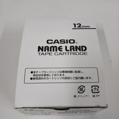 【テープカートリッジ　12mm】XR-12WE-5P    CA...