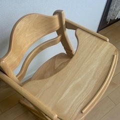 ベビーチェア　大和屋すくすくチェア スリム-Ｊの画像