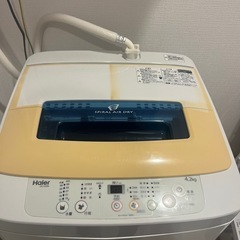 ハイアール4.2Kg 全自動洗濯機の画像