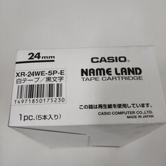 【テープカートリッジ　24mm】XR-24WE-5P-E　 CA...