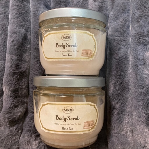 SABON ボディスクラブ　ローズティー