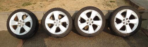 トヨタ純正 17インチ 30プリウス ツーリングホイール スタッドレス 4本