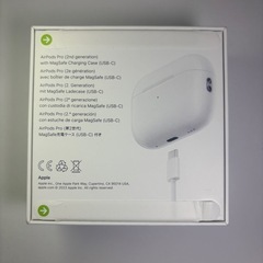 最新 AirPods Pro 第２世代 エアポッズプロ ノイズキャンセル 新品 未開封 MTJV3J/A ①の画像