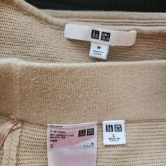 お値下げしました！UNIQLOリブ編みセットアップの画像