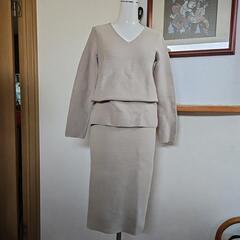 UNIQLOリブ編みセットアップ