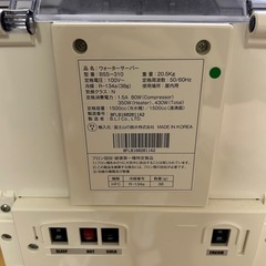 ウォーターサーバー　フレシャス　デュオ　dewo　
の画像