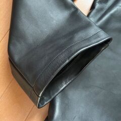 Schott　N.Y.C　ブーツカット　レザーパンツ　６０４の画像
